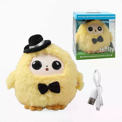 Інтерактивна AI м’яка іграшка Smart Plush Toy: голосове спілкування, Wi‑Fi, 40+ мов
