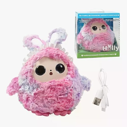 Інтерактивна AI м’яка іграшка Smart Plush Toy: голосове спілкування, Wi‑Fi, 40+ мов