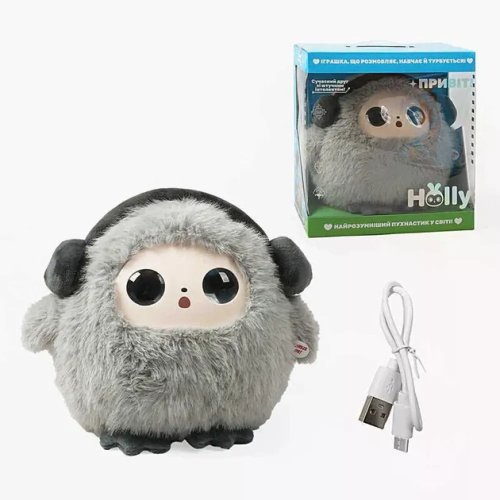 Інтерактивна AI м’яка іграшка Smart Plush Toy: голосове спілкування, Wi‑Fi, 40+ мов