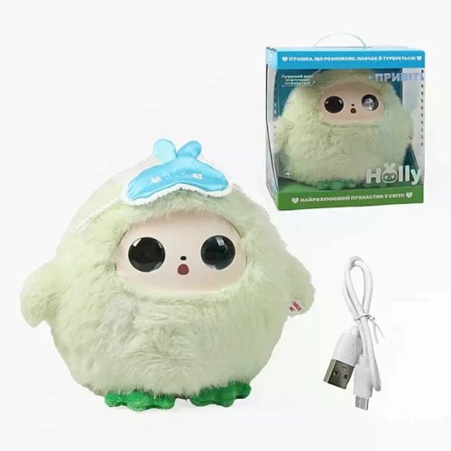 Інтерактивна AI м’яка іграшка Smart Plush Toy: голосове спілкування, Wi‑Fi, 40+ мов