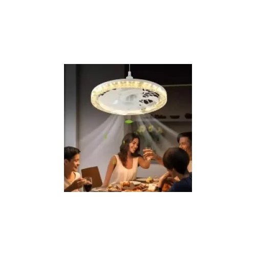 LED лампа-вентилятор AY1035 E27 для стелі: дім, кухня, дача, кімната