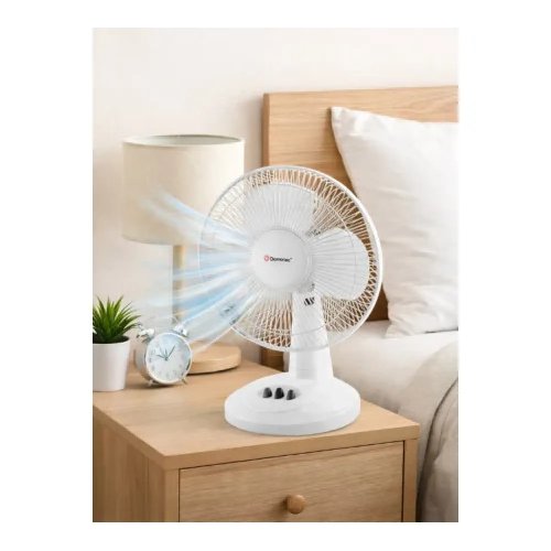Підлоговий вентилятор DOMOTEC MS-1624 White для дому й офісу: охолодження та циркуляція повітря