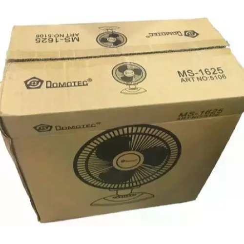 Підлоговий вентилятор DOMOTEC MS-1625 White для дому й офісу — охолодження та циркуляція повітря