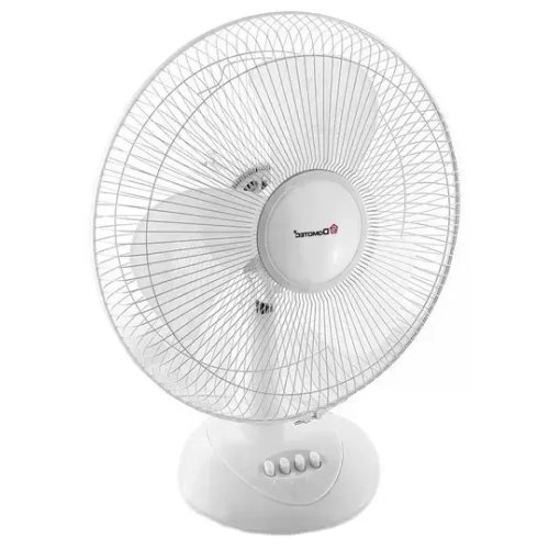 Підлоговий вентилятор DOMOTEC MS-1626 White для дому й офісу, охолодження та циркуляції повітря