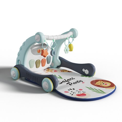 Ходунки-килимок Baby Steps для малюків: музцентр, бізіборд, піаніно, Bluetooth, пульт ДК