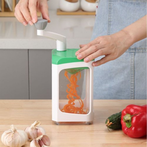 Ручна овочерізка Genius Nicer Dicer з контейнером, кухонний слайсер-тертка 7в1 з насадками