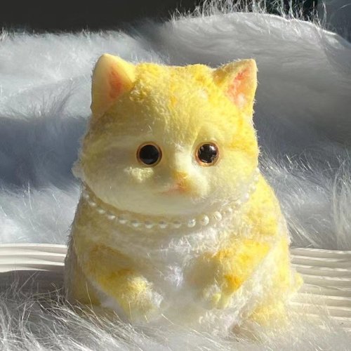 Антистрес-сквіш «Котик» 13 см — м’яка силіконова іграшка-кішечка
