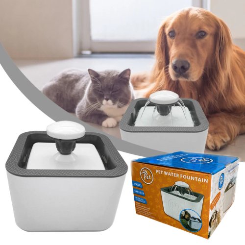 Автопоїлка-фонтан для котів і собак з чашею Pet Water Fountain