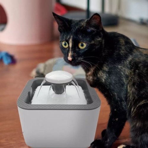 Автопоїлка-фонтан для котів і собак з чашею Pet Water Fountain