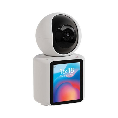 Поворотна Wi‑Fi камера‑відеоняня C31 з екраном, відеодзвінком та автотрекінгом