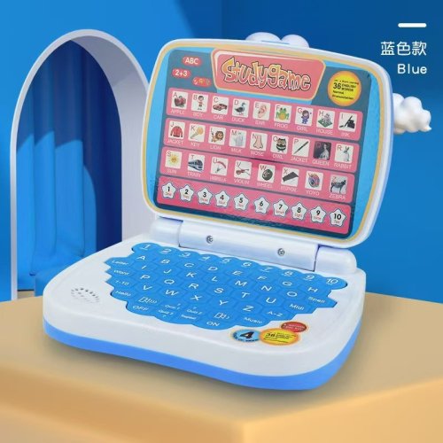 Дитяча електронна гра StudyGame — інтерактивний комп’ютер для вивчення англійської, розвивальна
