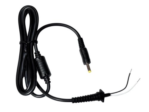 Кабель живлення для блока HP 4.0×1.7 мм, 30W, 110 см, 2-pin