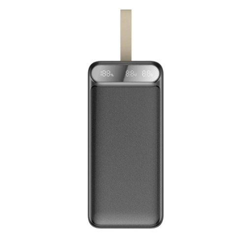 Повербанк AWEI P101K 100000 mAh 22.5W з дисплеєм і LED-ліхтариком