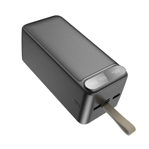 Повербанк AWEI P101K 100000 mAh 22.5W з дисплеєм і LED-ліхтариком