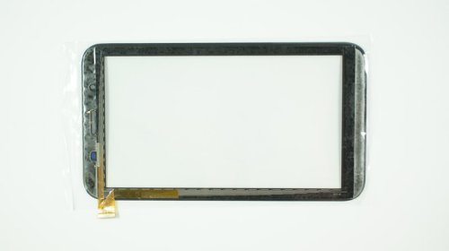 Тачскрин (сенсорне скло) Globex GU7080c/PG70086B1 7" 186×105мм, активна 150×87, 39pin, чорний