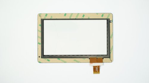 Сенсорне скло (тачскрін) HOTATOUCH C116184B1-DRFPC068T V1.0 7" 184x122 чорне, отвір камери кут