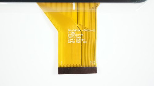 Сенсорне скло (тачскрин) DH-0902A1-FPC03-02 9" 233×141/198×112 мм 50pin чорне