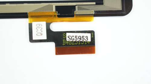 Сенсорне скло (тачскрін) SG5740A-FPC_V5-1 з вирізом 7", 186×107/155×91 мм, 36pin, чорне
