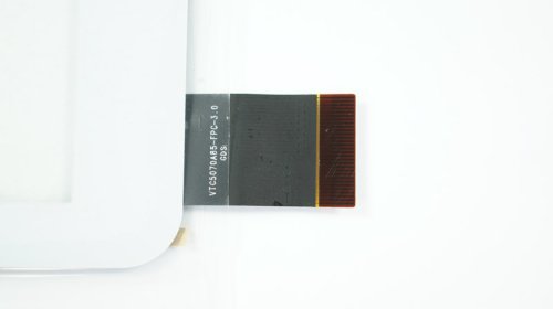 Сенсорне скло (тачскрін) для Nomi C07005 VTC5070A85-FPC-3.0 7" 185×104/155×87 мм біле
