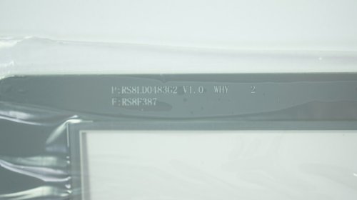 Тачскрин RS8F422_V2.1 8" 209×130 мм 6pin білий (сенсорне скло)