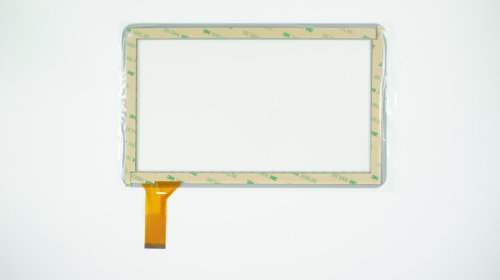 Сенсорне скло (тачскрин) CZY66490A01-FPC 10.1" 256×159/223×159, 40 pin, біле