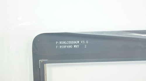 Тачскрін RS9F490 WHY 10,1" 236×166/197×147 мм, 60 pin, білий