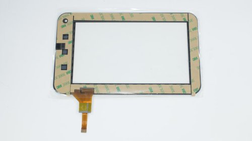 Сенсорне скло RYHC018FPC-V1 7" 193×116/153×86 мм 12 pin чорне