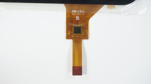 Сенсорне скло RYHC018FPC-V1 7" 193×116/153×86 мм 12 pin чорне