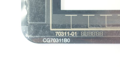 Тачскрин 70352A0 7" 176×135 мм (роб. 142×116 мм) чорний сенсорне скло