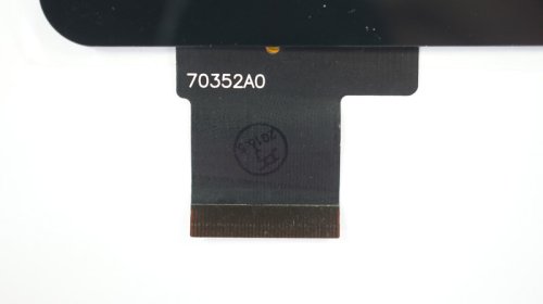 Тачскрин 70352A0 7" 176×135 мм (роб. 142×116 мм) чорний сенсорне скло