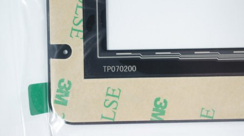 Сенсорне скло (тачскрин) FPC-TP070200(C185)-00 7" 185×123/150×87 мм 30 pin чорне