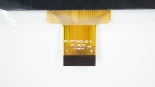 Сенсорне скло (тачскрин) FPC-TP070200(C185)-00 7" 185×123/150×87 мм 30 pin чорне
