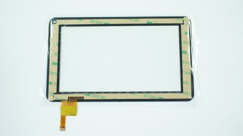 Тачскрин (сенсорне скло) FPC-TPC070072(DR1334)-00 7" 186×111/154×86, 12 pin, чорний