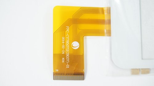 Тачскрін (сенсорне скло) FPC-CY785072(C8037)-01 7,85" 197×131/161×121 36pin білий