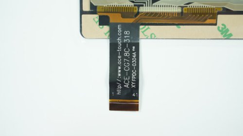 Сенсорне скло (тачскрін) для ACE-CG7.8E-318 8" 196×135/161×121 мм чорне