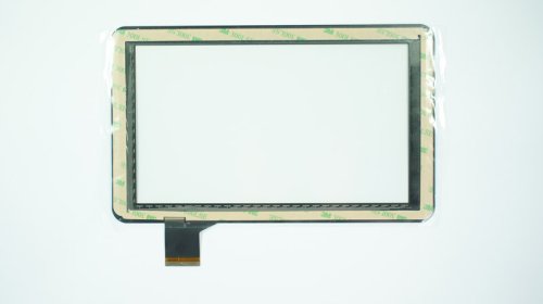 Тачскрин 166-T 9" чорний, 235×144/198×115 мм, 50 pin (сенсорне скло)
