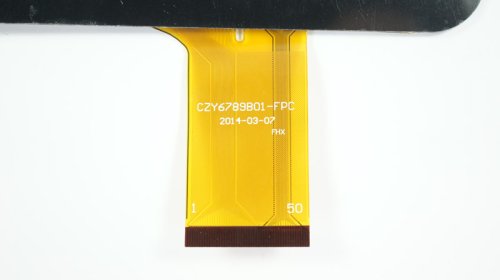 Сенсорне скло (тачскрин) CZY6789B01-FPC 10,1" 251×159/224×126 50pin чорне