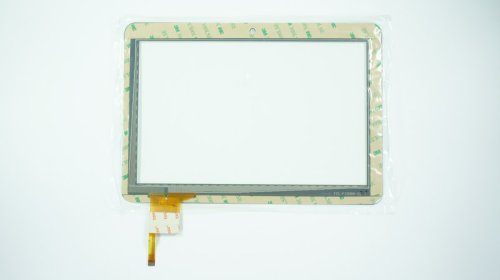 Сенсорне скло (тачскрин) YTG-P0008-F5 V1.0 10,1" 12-pin біле