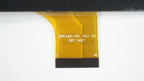 Сенсорне скло ZD9193-101 VER.101 10,1" 251×150/224×126 мм 45 pin чорне