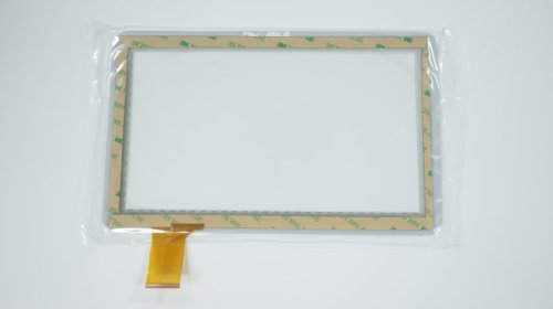 Тачскрін (сенсорне скло) DH-1019A1-PG-FPC075 10,1" 256×159/223×126 мм, 50 pin, білий