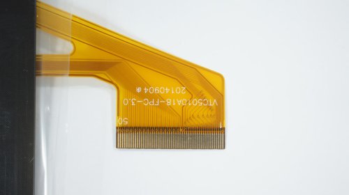 Тачскрін (сенсорне скло) VTC5010A18-FPC-3.0 254×146/224×126 мм, 50pin, чорний