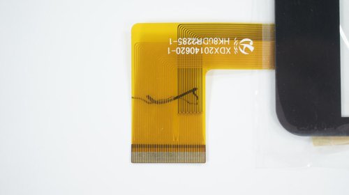 Сенсорне скло CZY6214C-FPC 7" 186×111/155×86 мм, 30 pin, чорне