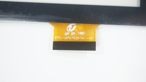Сенсорне скло (тачскрин) FPC-UP070267A1-V01 7" 181×112/151×95 мм, 36 pin, чорне