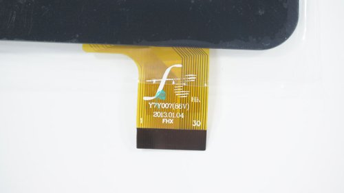 Тачскрін Y7Y007(86V) 7" 186×111/155×87 мм 30pin чорний