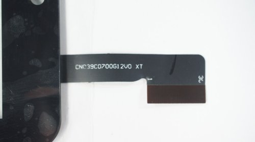Сенсорне скло (тачскрін) CN039C0700G1 2V0 7" 184×104/155×87 мм 30pin чорне