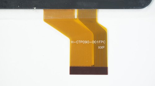 Сенсорне скло (тачскрин) H-CTP090-001FPC 9", 233×141/198×112 мм, 50 pin