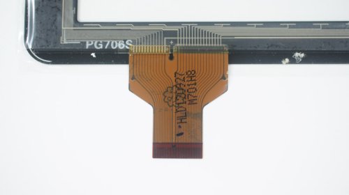 Сенсорне скло (тачскрин) HLD-GG706S 7" 189×114 мм, 30 pin, чорне