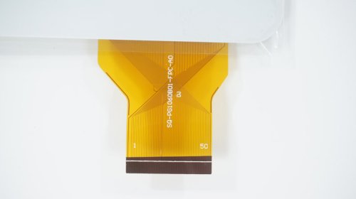 Сенсорне скло (тачскрин) SQ-PG1060B01-FPC-A0 10.1" 240×163/224×126, 50pin, біле