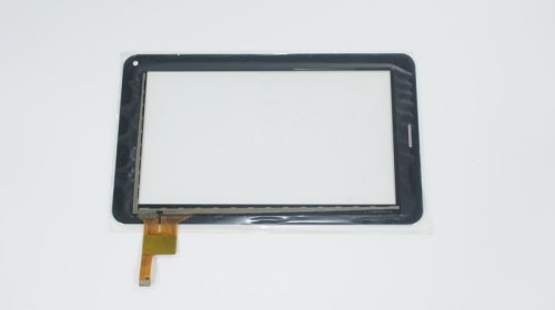 Сенсорне скло (тачскрін) 04-0700-0777 V1 7" 186×111 мм 12pin чорне