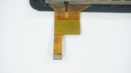 Сенсорне скло (тачскрін) 04-0700-0777 V1 7" 186×111 мм 12pin чорне